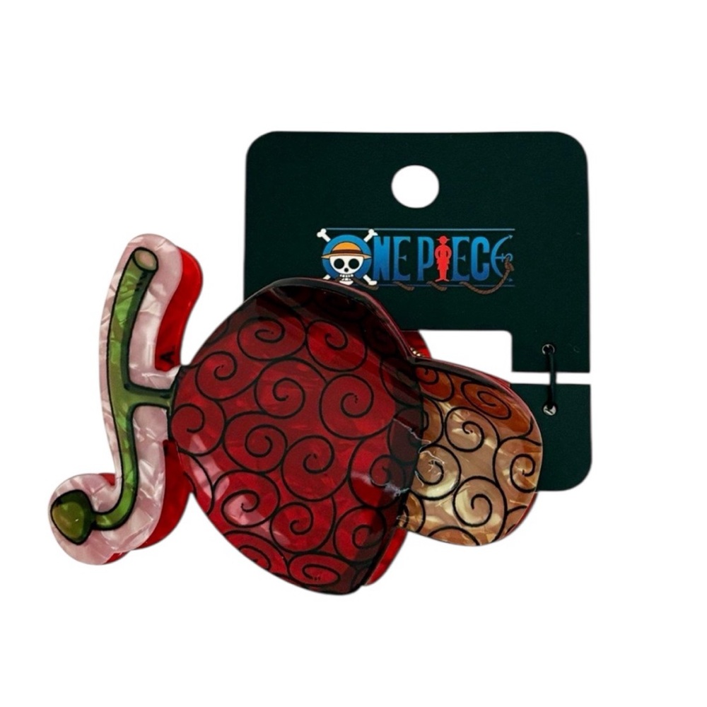 NEW One Piece Human-Human Fruit Marble Hair Clip